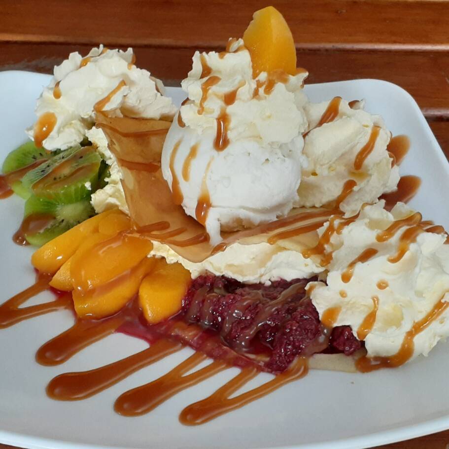 Crepe Combinado de Frutas