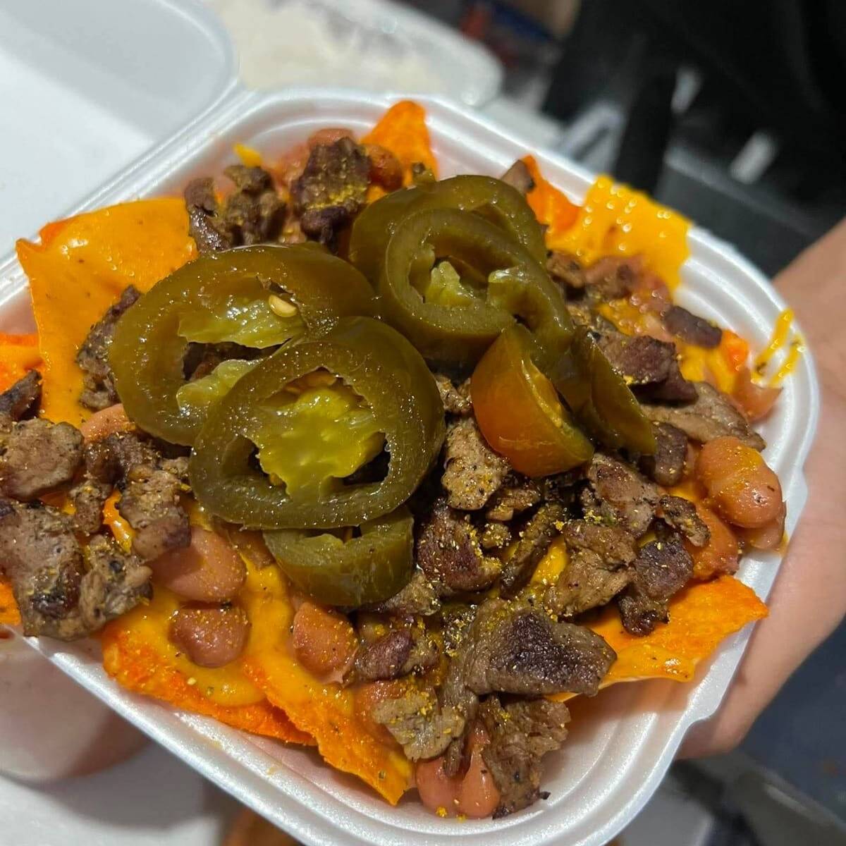 Nachos con Carne