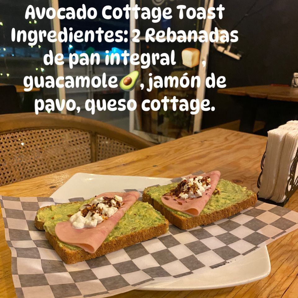 AVOCADO COTTAGE TOAST