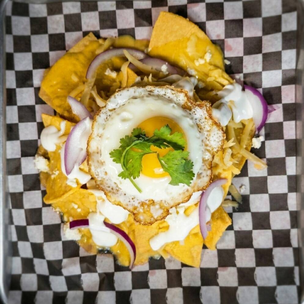 Chilaquiles con huevo