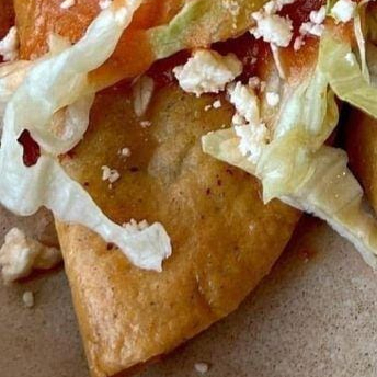 1 Taco Dorado de Pierna