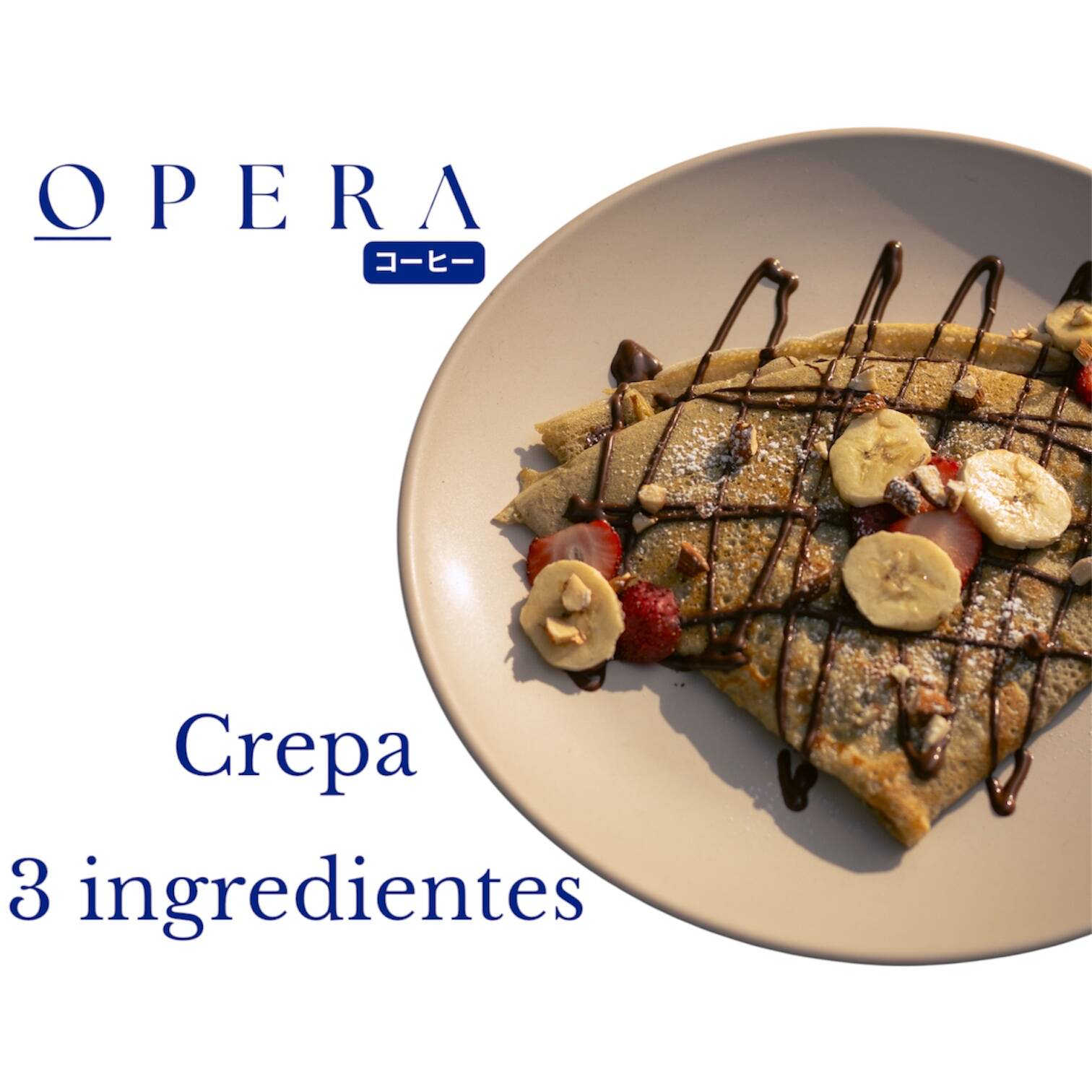 Crepa 3 ingredientes