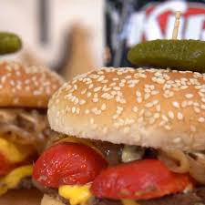 Hamburguesa Arrachera c/salchichón parrillero