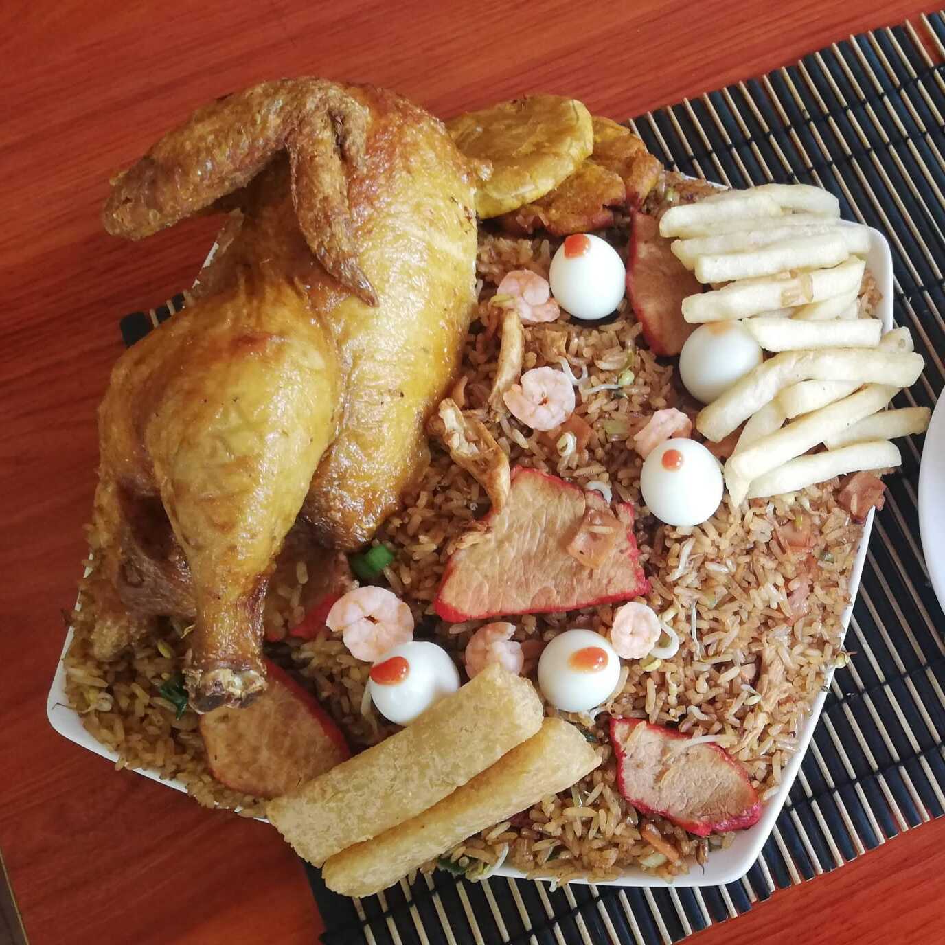 Familiar con pollo (para 4 personas)
