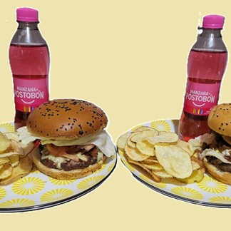 Combo Hamburguesa para 2