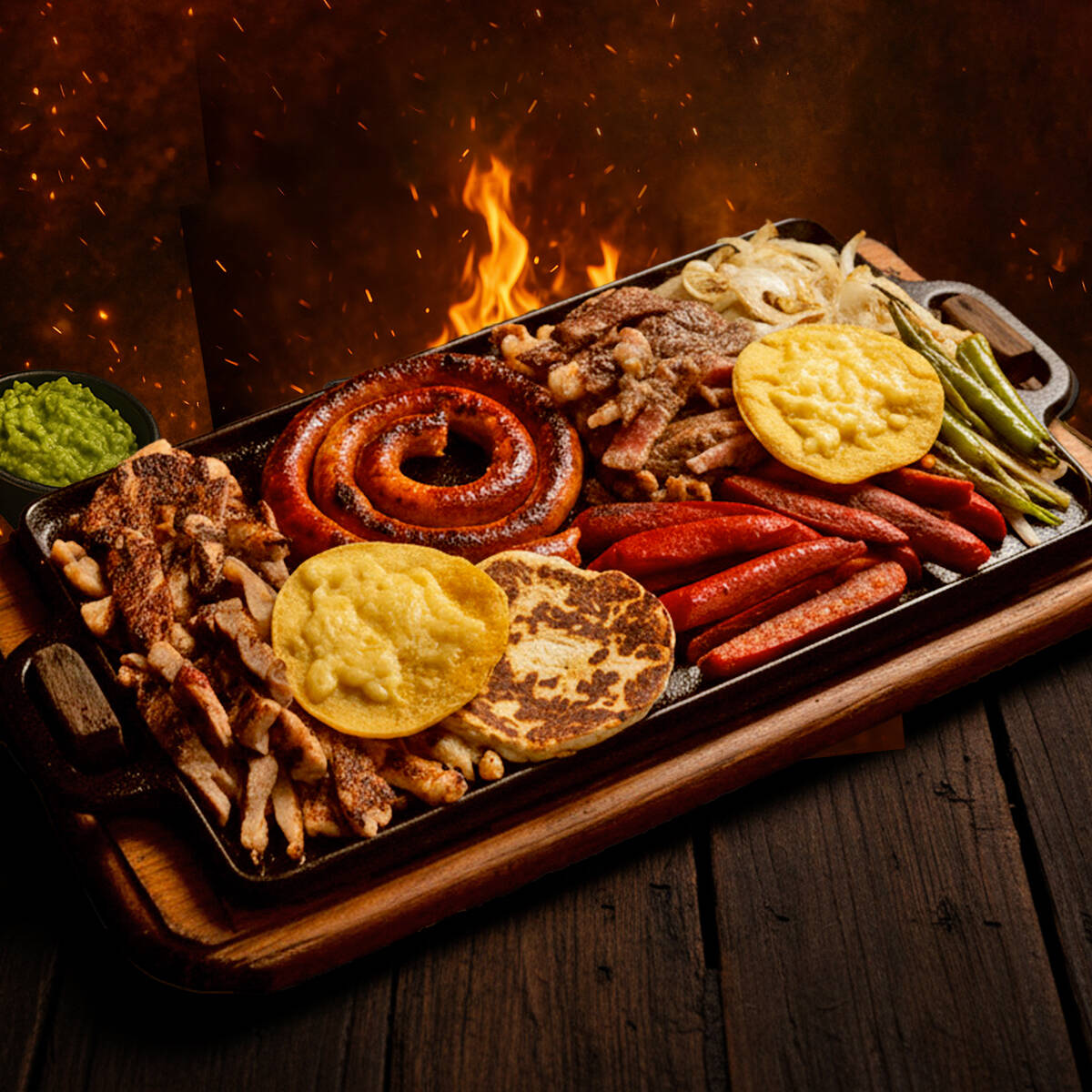 Parrillada Nacional P/ 2 Personas