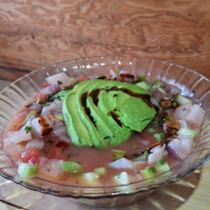 CEVICHE PESCADO (MEDIO LITRO)