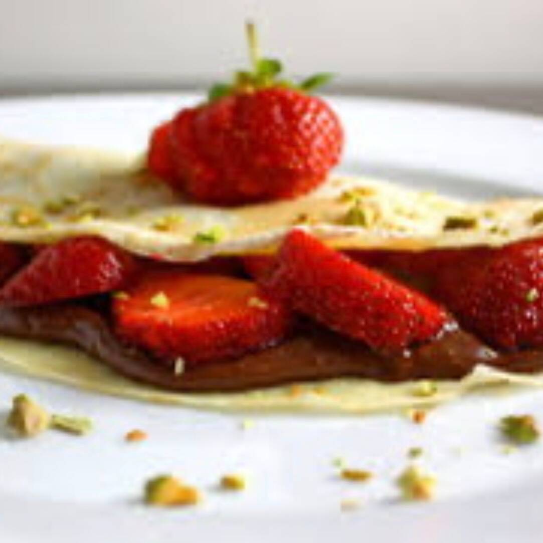 Crepa Nutella con Fresa