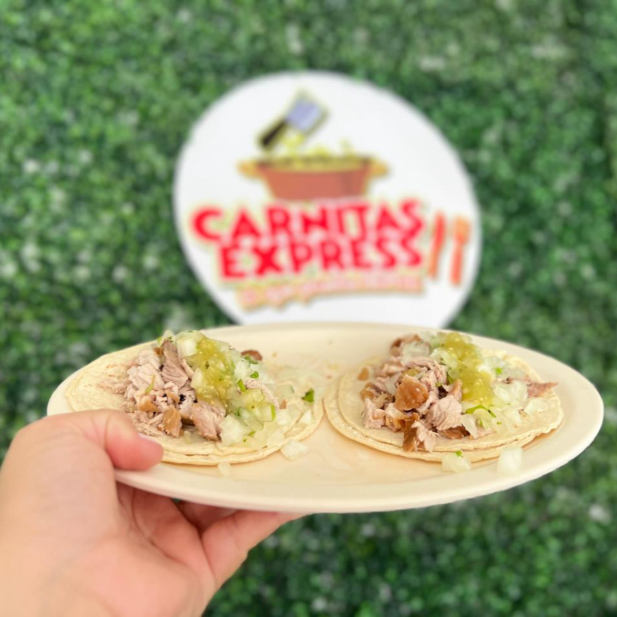 Taco de Carnitas Estilo Michoacan
