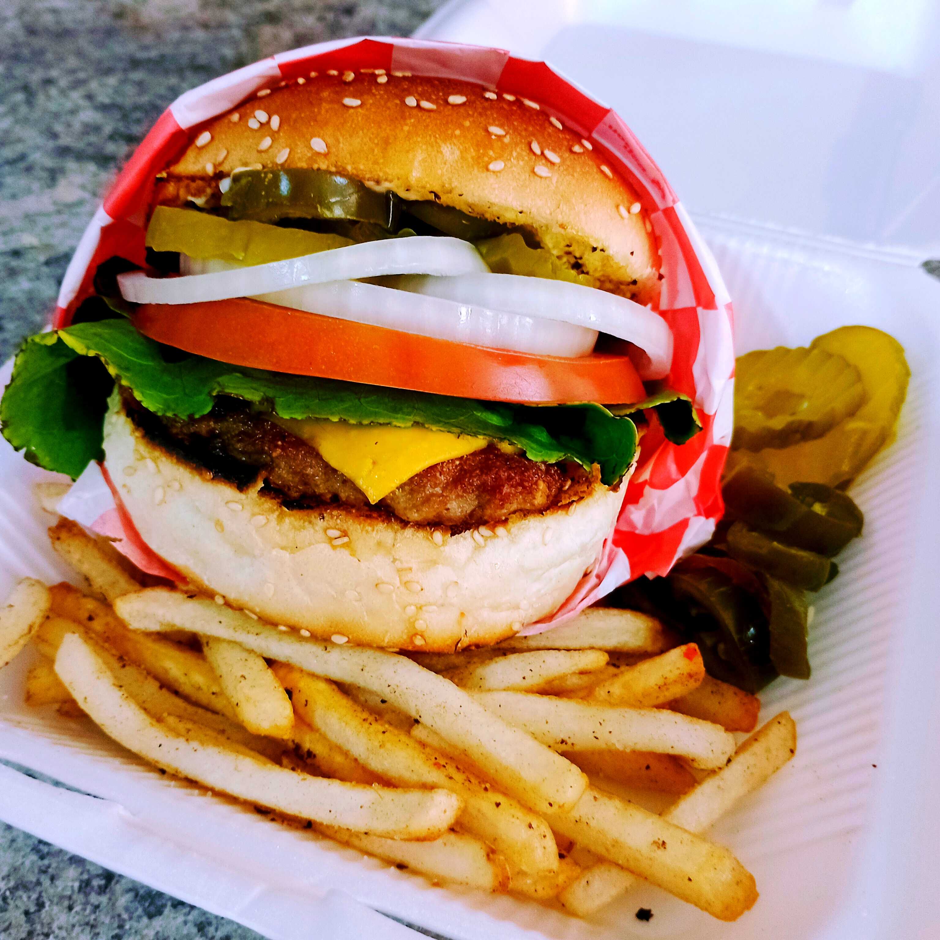 Hamburguesa tocino