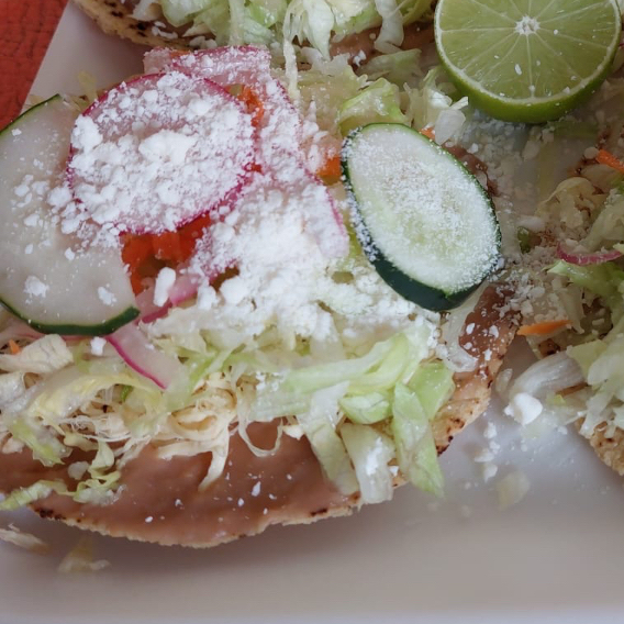 Tostada de Pierna
