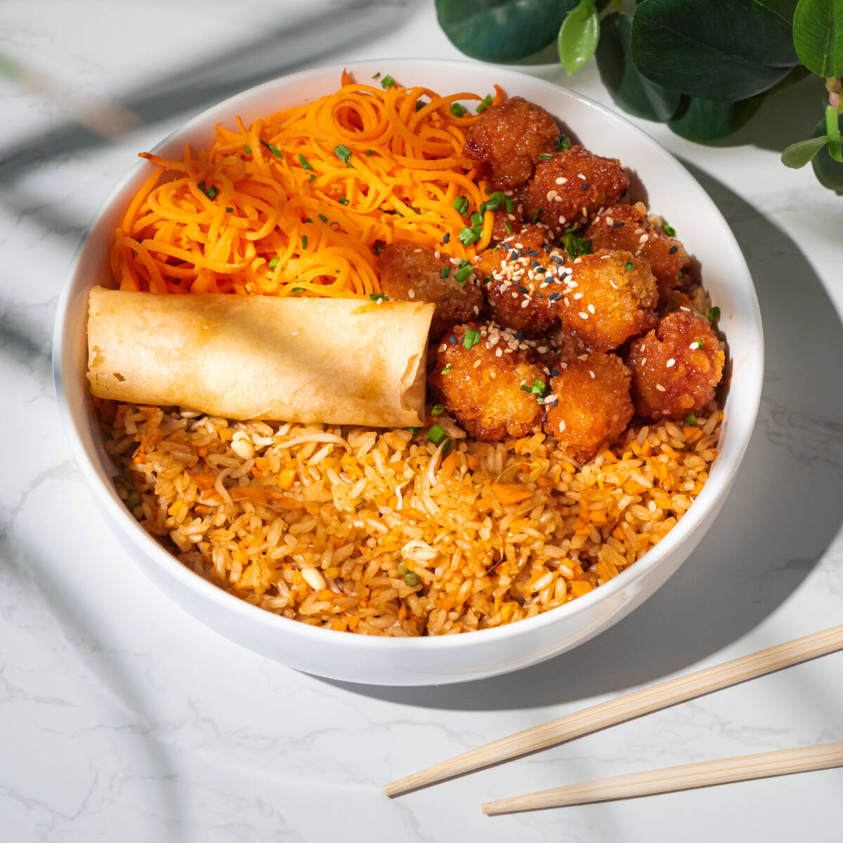 Bowl Arroz Pollo Agridulce