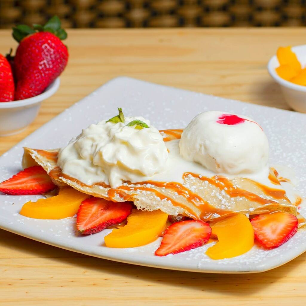 Fresas y Durazno
