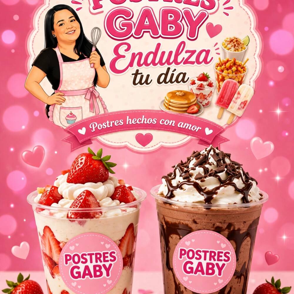 Frappé y Fresas