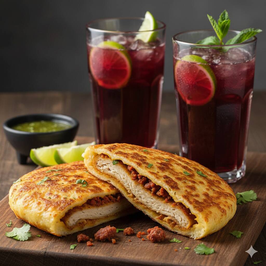 COMBO 2MILANESA ESPECIAL+ 2AGUAS DE JAMAICA GRATIS