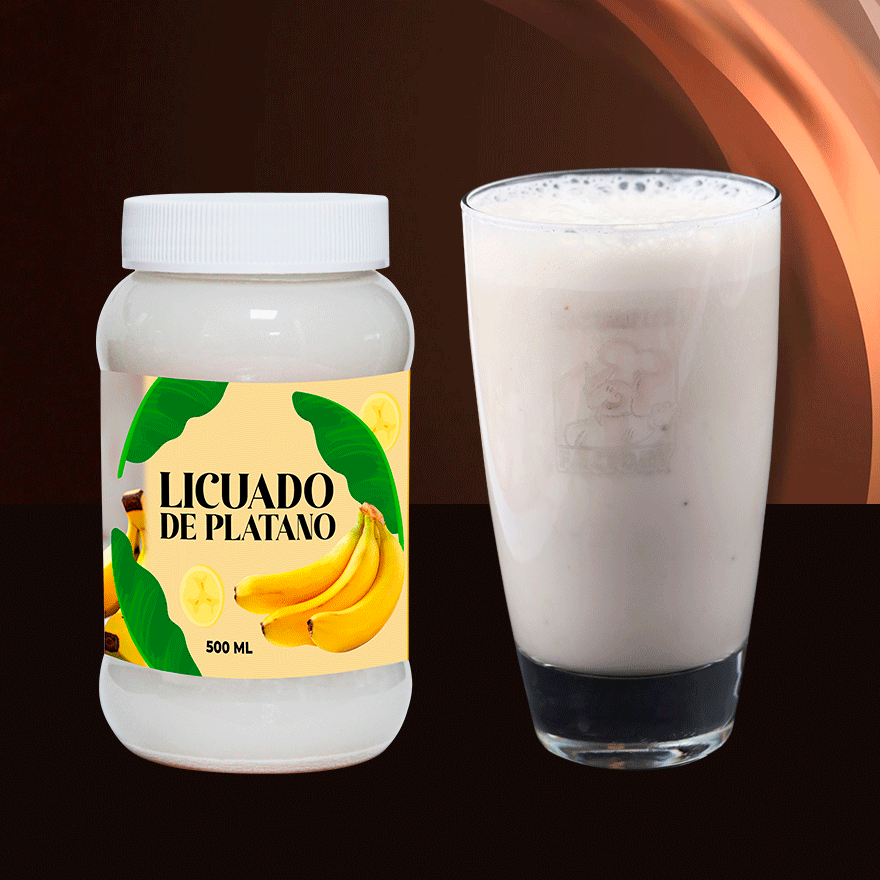 Licuado Platano 500 ml