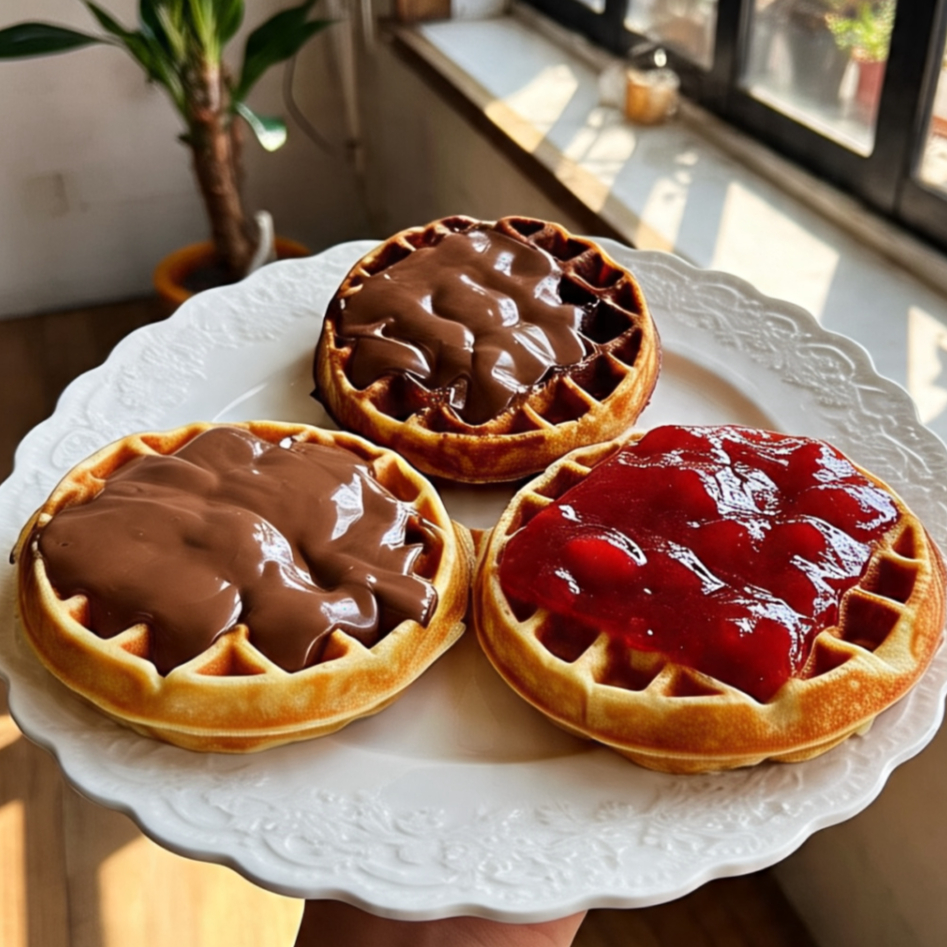 Trio Waffles Chicos Combinados