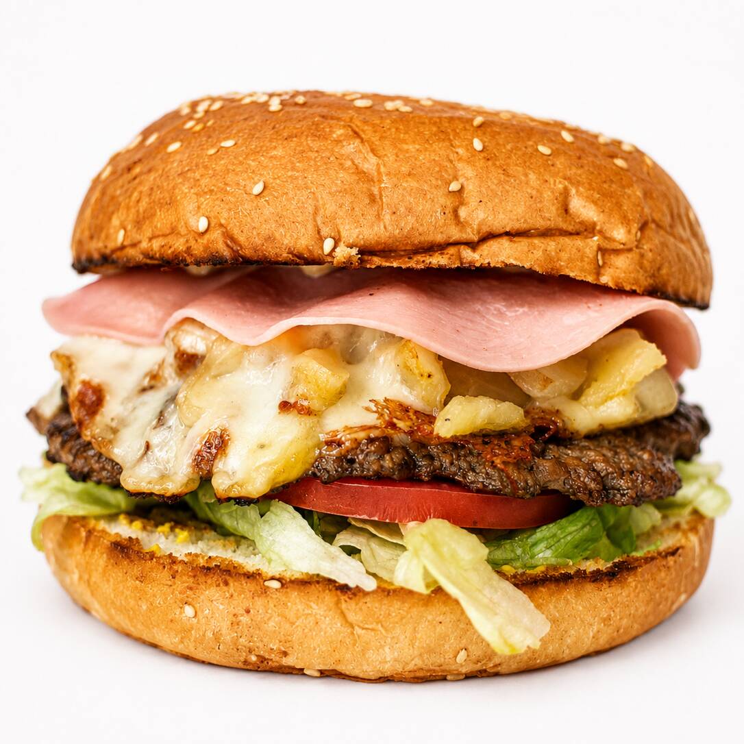 Hamburguesa Hawaiana