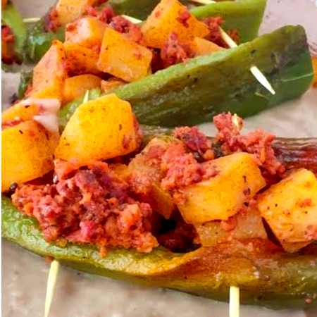 CHILE RELLENO DE CHORIQUEPA