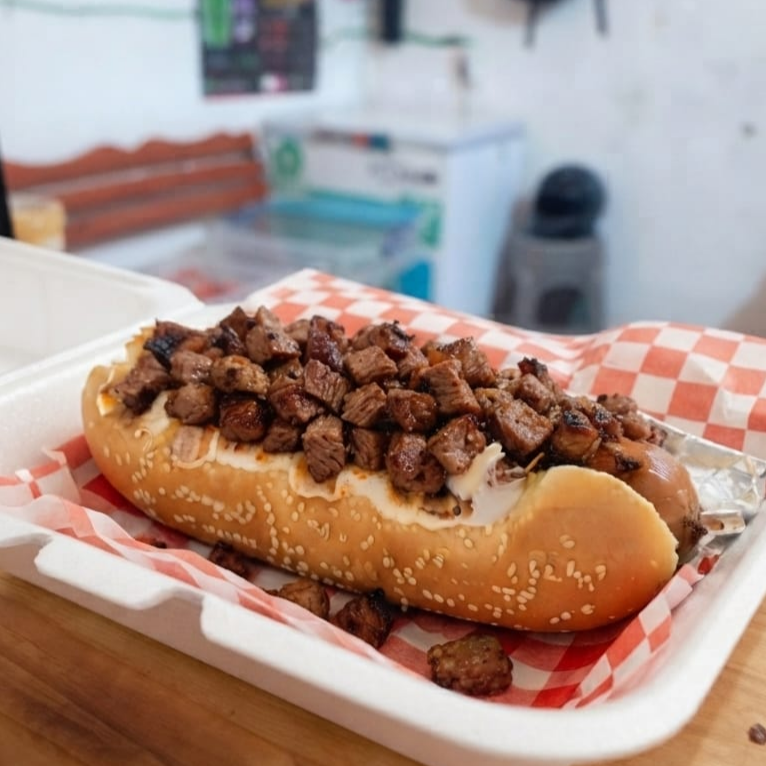 Dogo Arrachera 20cm con Papas