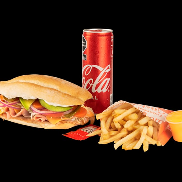 Torta Clásica + Papas + Refresco