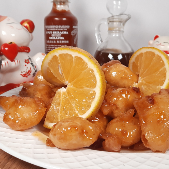 Guarnición de Pollo a la Naranja