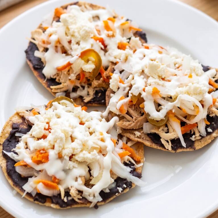 Tostadas 3 pzas