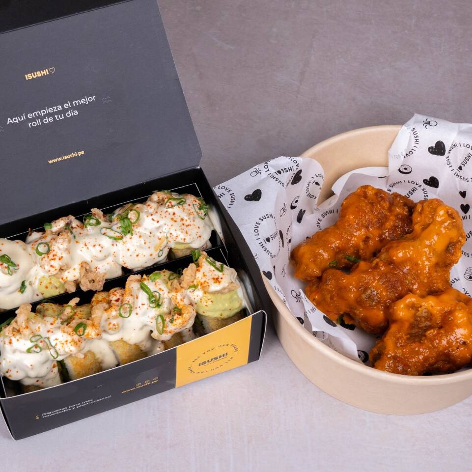 10 Makis + 3 Alitas