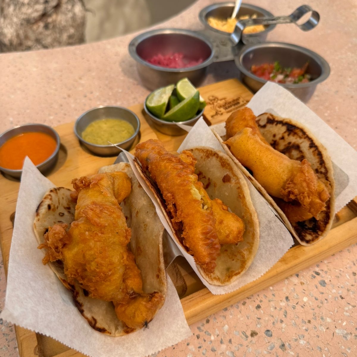 Tacos de Camarón Capeado