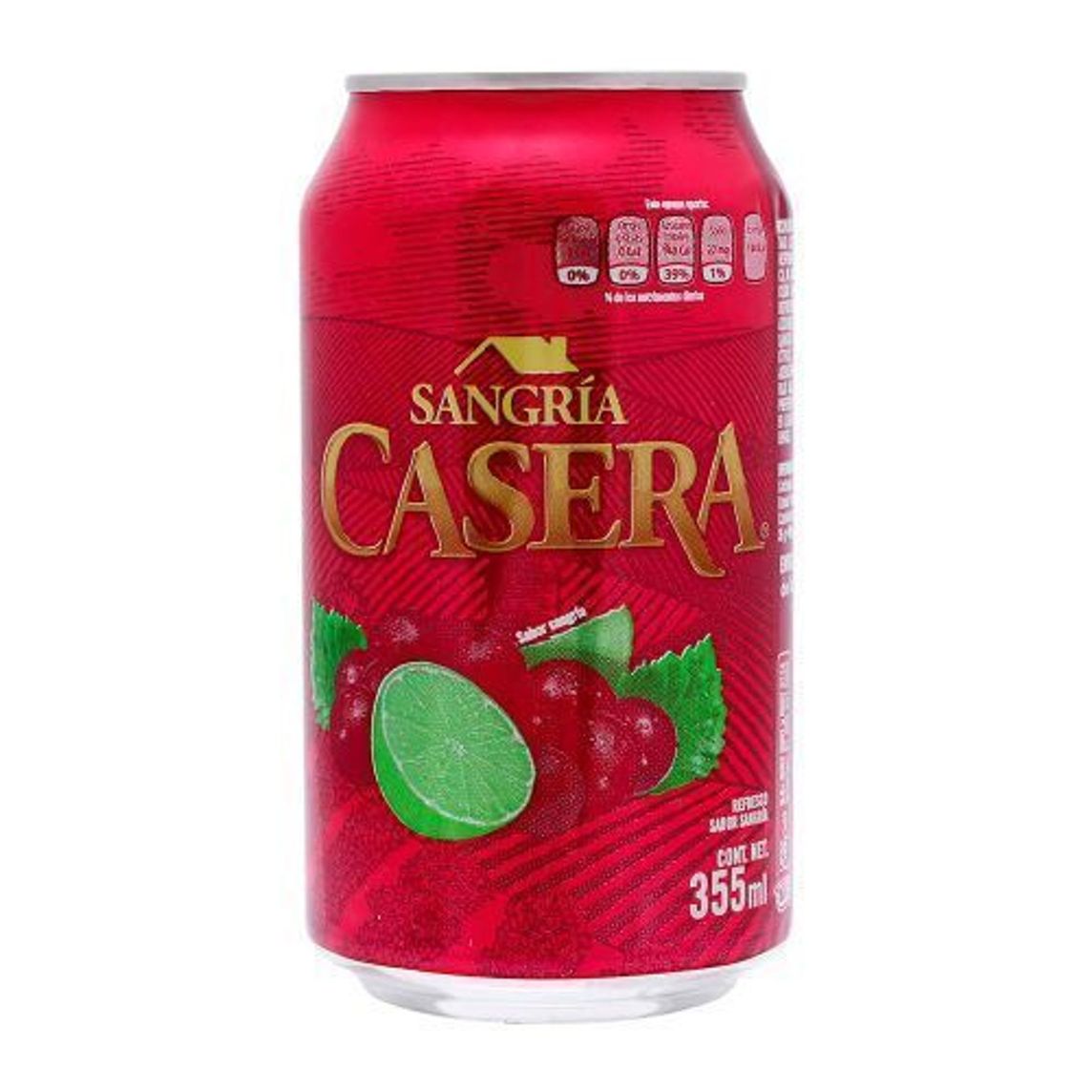 Sangría Casera Lata 355 ml