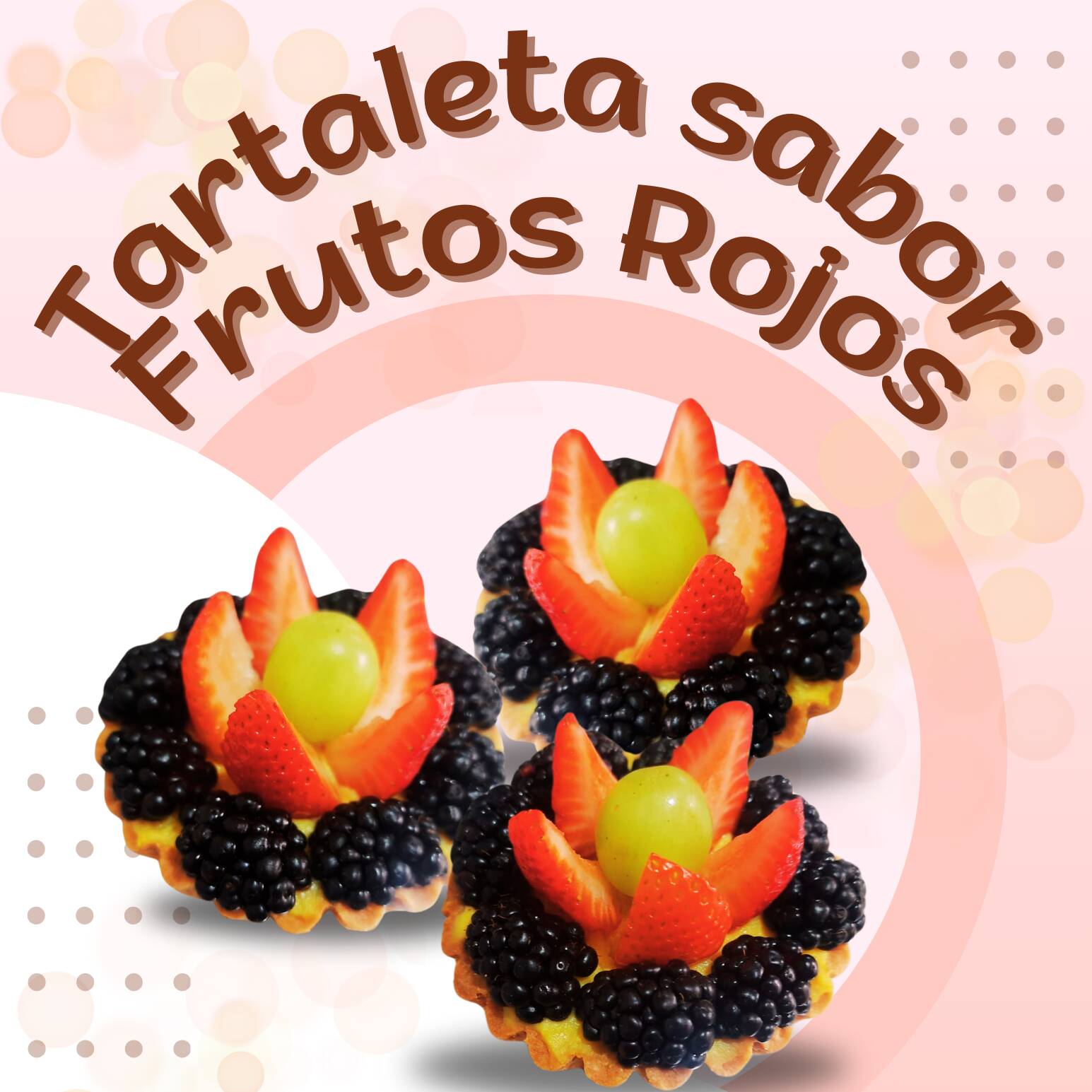 Tartaleta Sabor Frutos Rojos