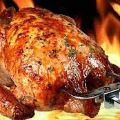 1 Pollo Asado con Arepas