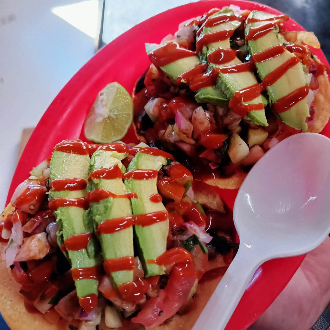 Medio, Ceviche de Camaron