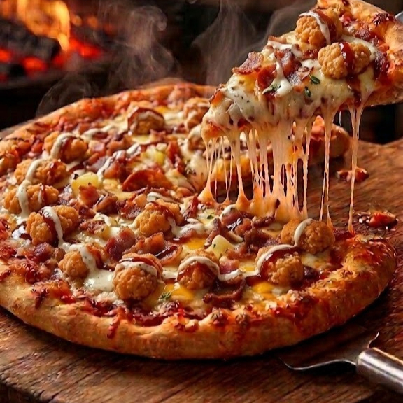 BBQ BONELESS PIZZA