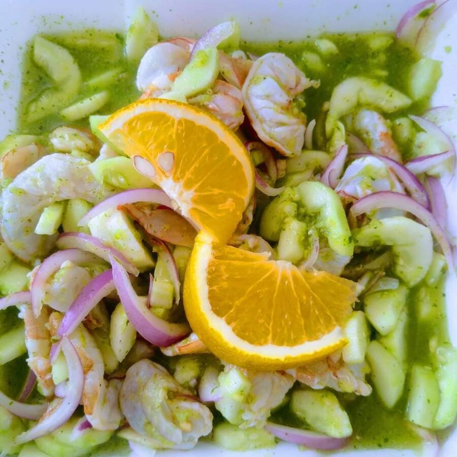 Aguachile Verde de Camaron