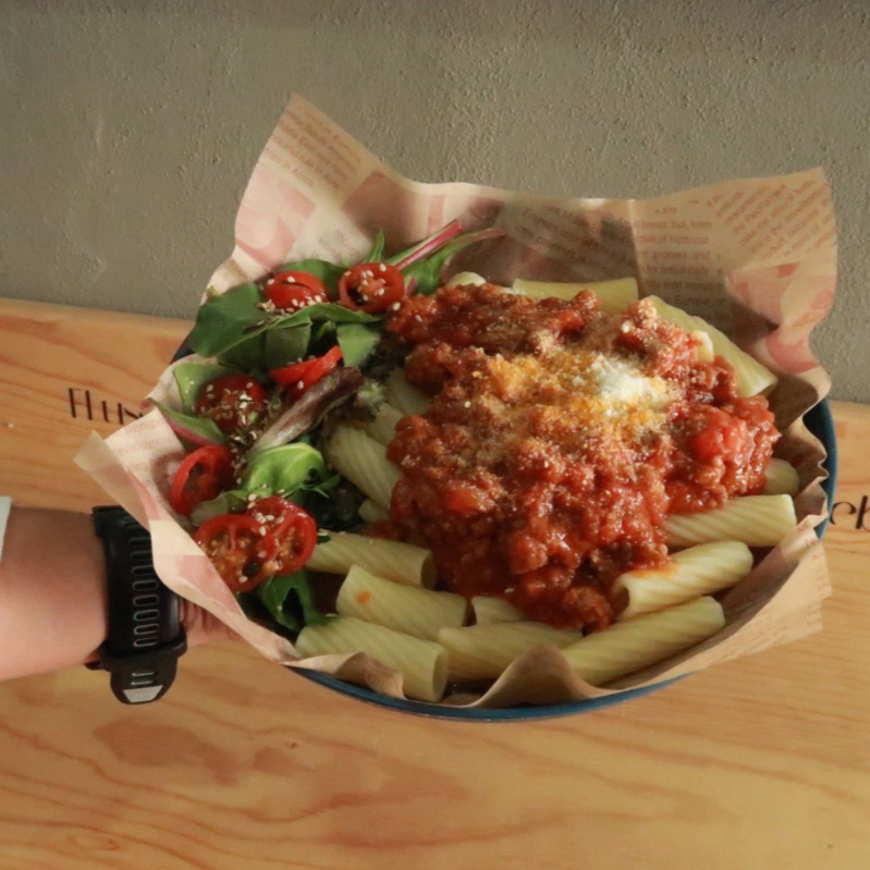 Fusilli a la Bolognesa