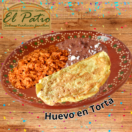 Huevo en Torta