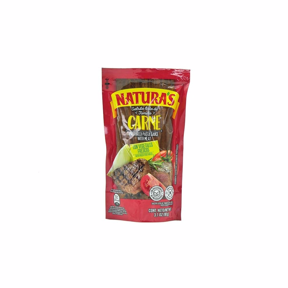 Salsa natura carne