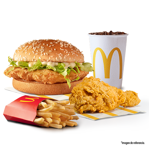 McCombo McPollo Mediano + 1 Pieza de Pollo