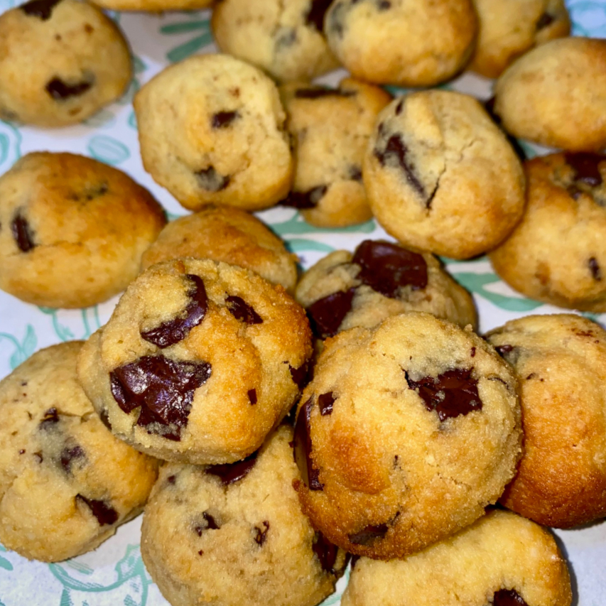 mini galletas keto choco chips x6 und