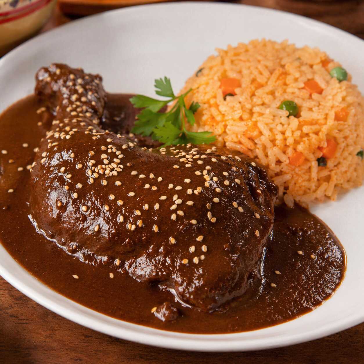 Mole Poblano con Pollo