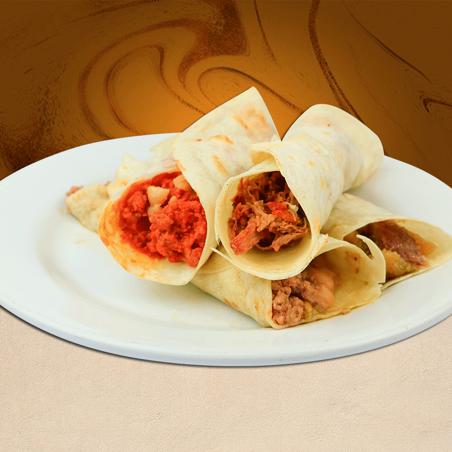 Burritos con Guisado C