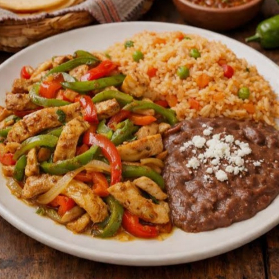 Fajitas de Pollo
