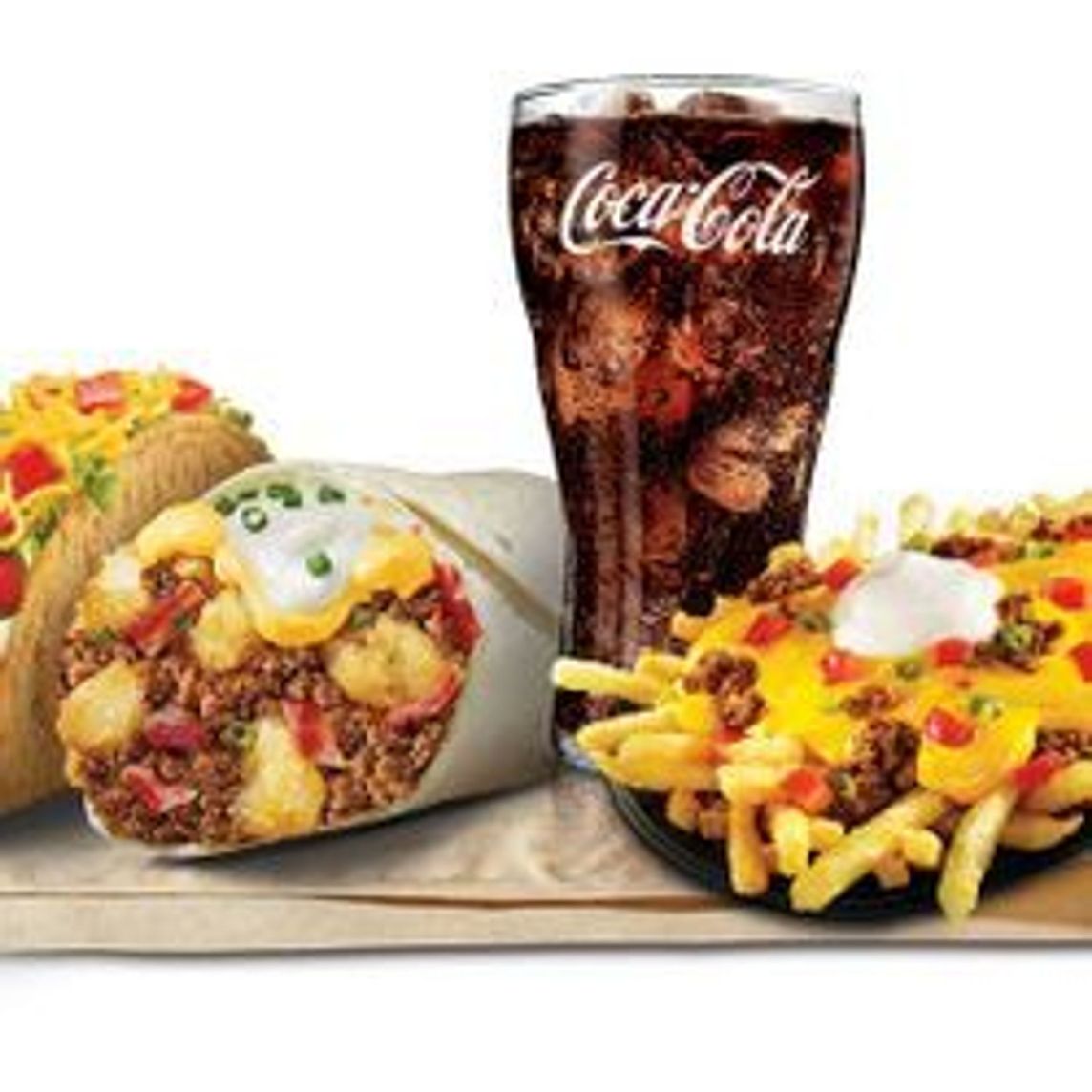 Combo de Bacon Cheddar Burrito