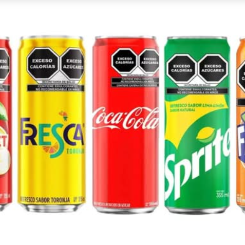 COCA-COLA Soda de 400 Ml.