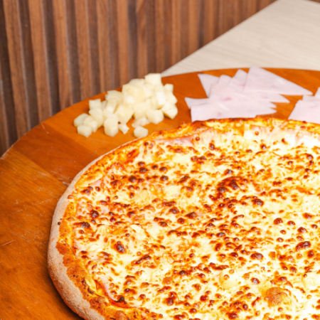 Pizza Hawaiana Macaco (Familiar)