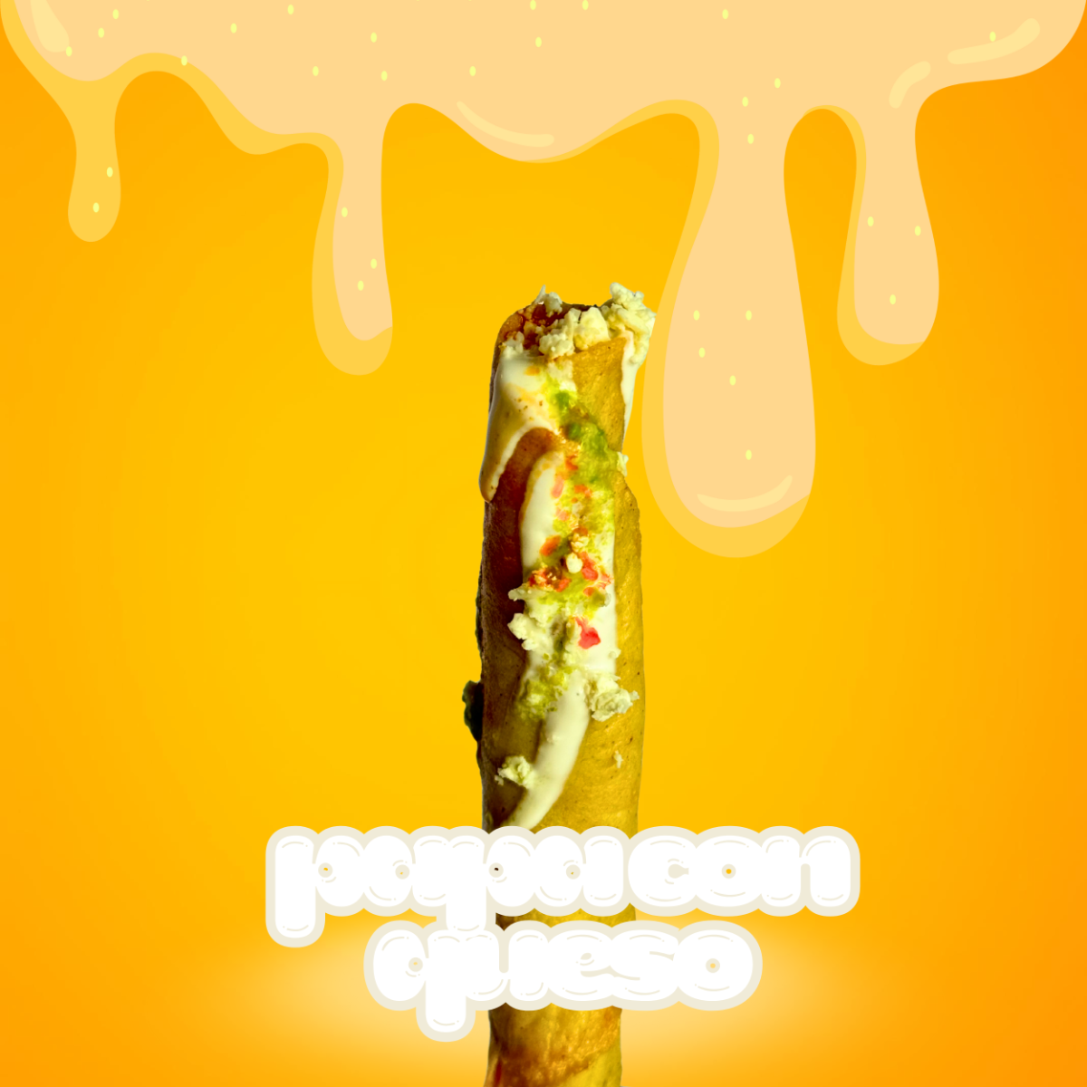 Flauta Papa con Queso