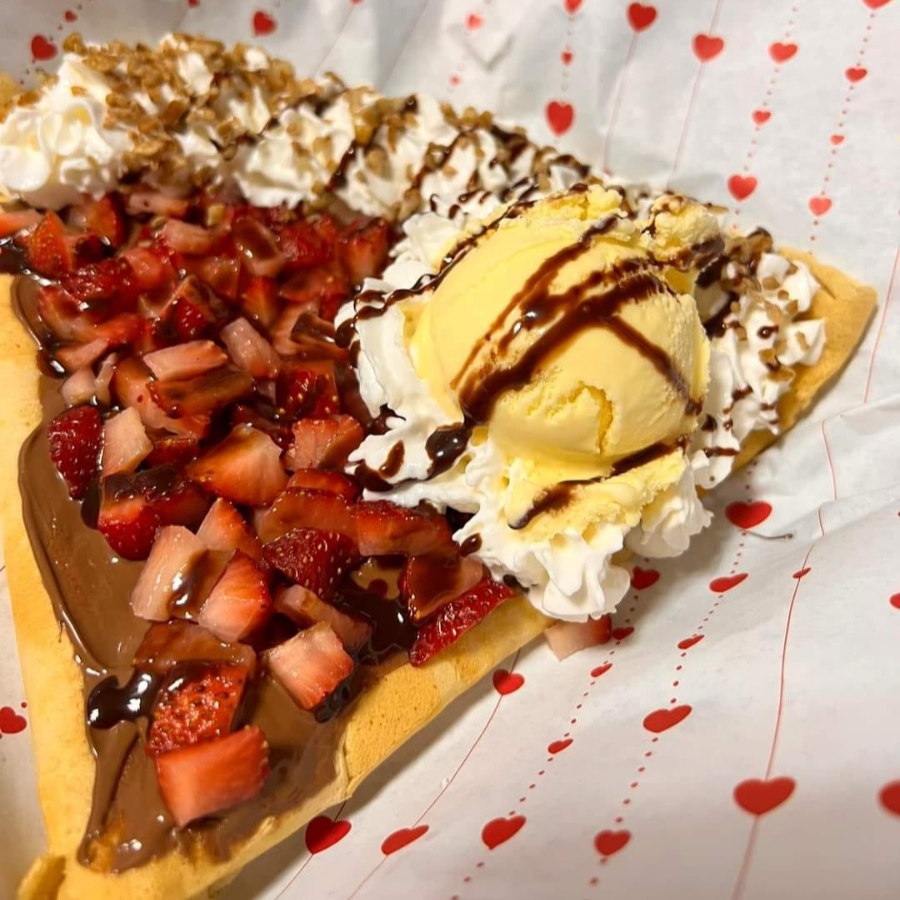 Crepa Nutella con fresas