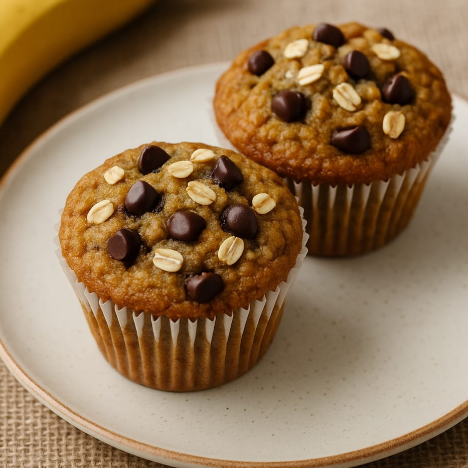 Panecillos de Avena y Plátano 2 piezas
