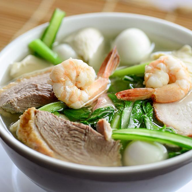 Sopa Wantan Especial